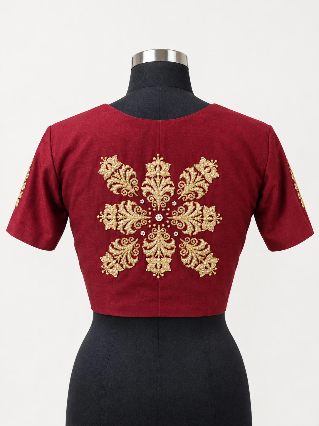 Maroon blouse