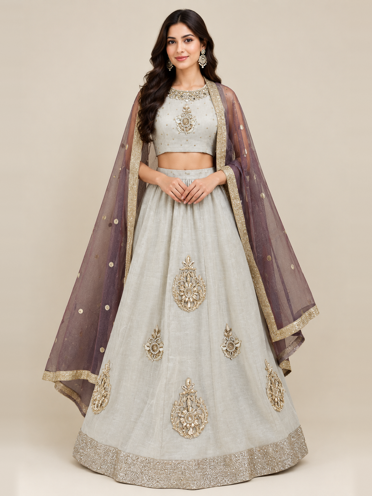 Golden lehenga