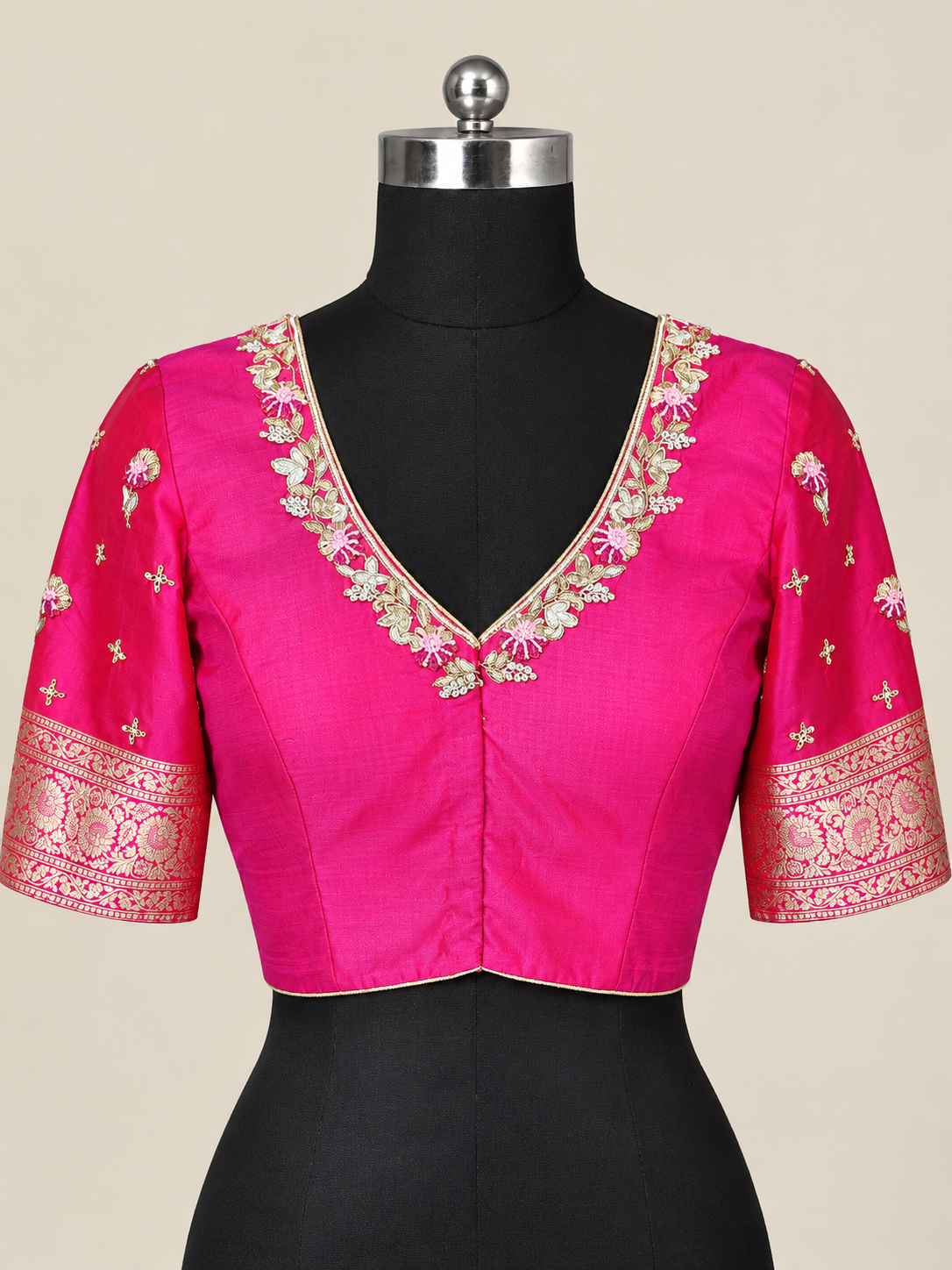 Pink blouse
