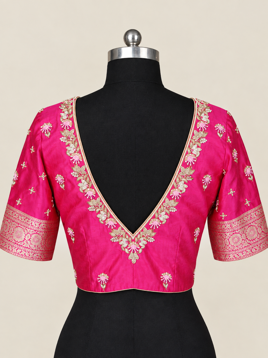 Pink blouse