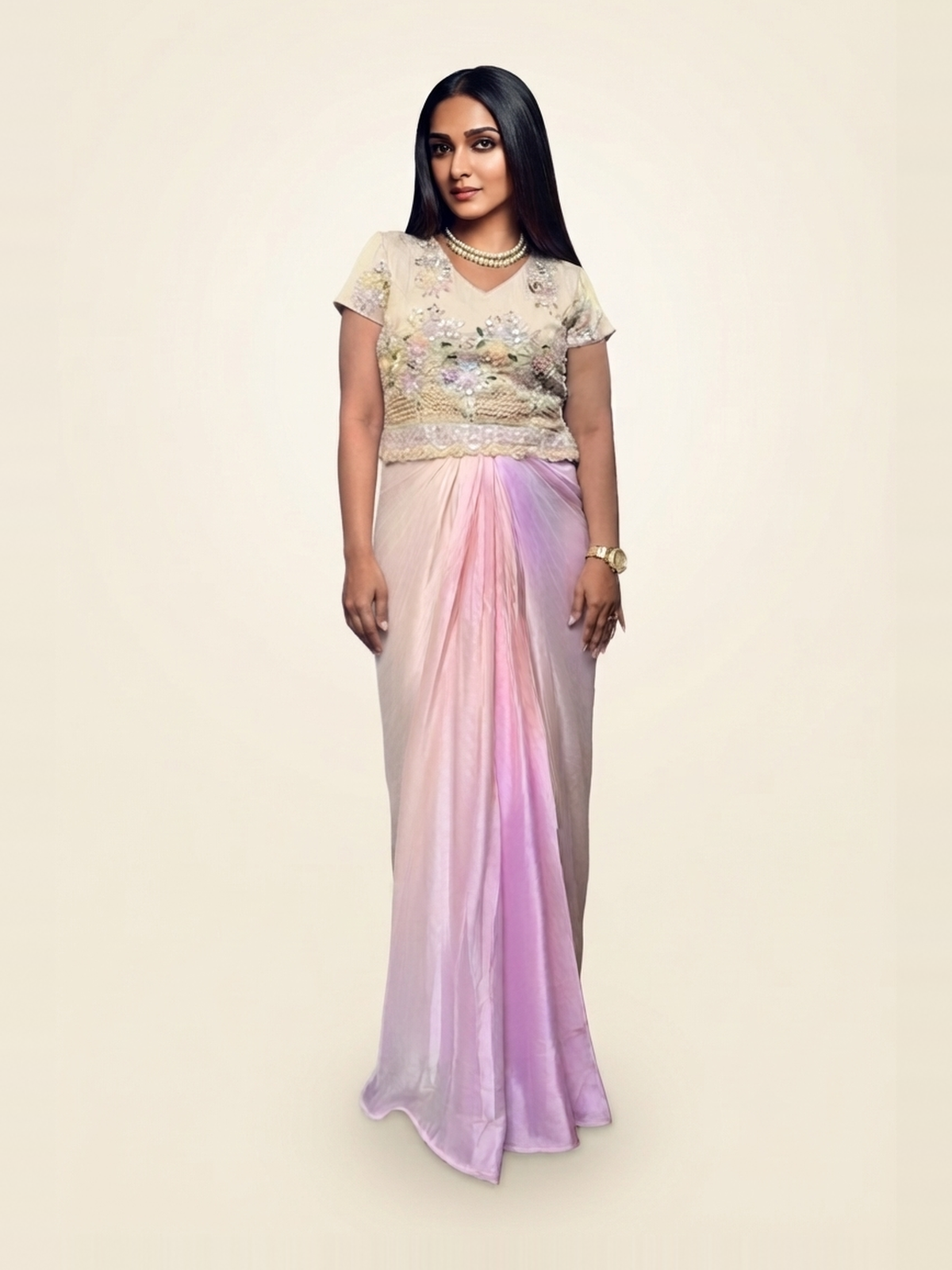 Dhoti skirt set